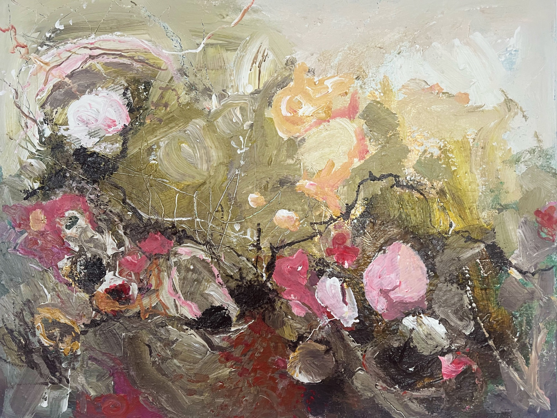Maleri af Eileen Clark.
